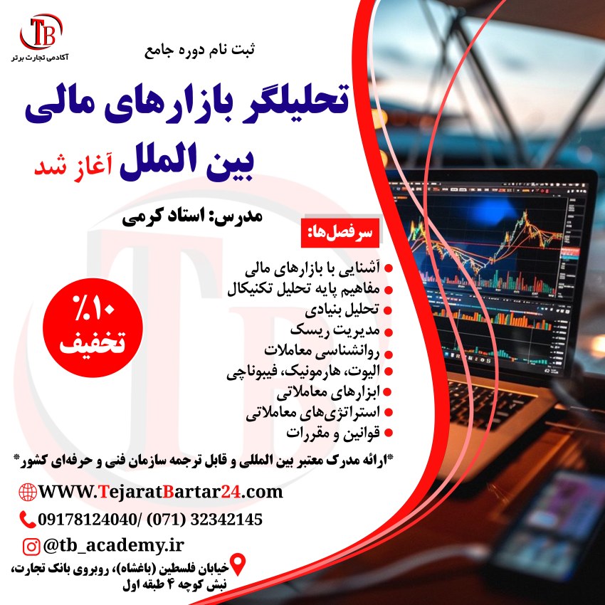 دوره جامع تحلیلگر بازارهای مالی و بین المللی